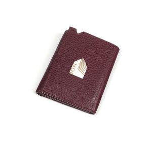 Majesty North 530 Hakiki Deri Kartlık Bordo