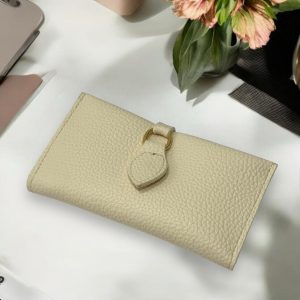 Majesty North 4010 Suni Desenli Deri Krem Kadın Cüzdan